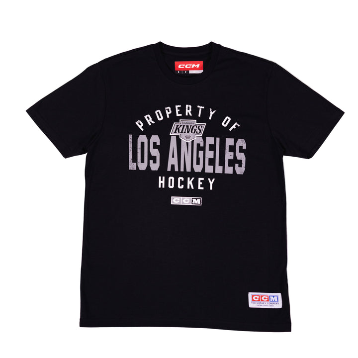 LA Kings CCM Black Short Sleeve Tee