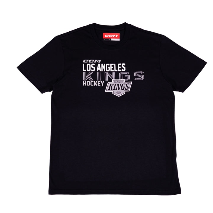 LA Kings CCM Black Short Sleeve Tee