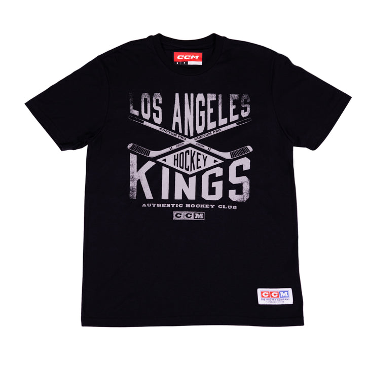 LA Kings CCM Black Short Sleeve Tee