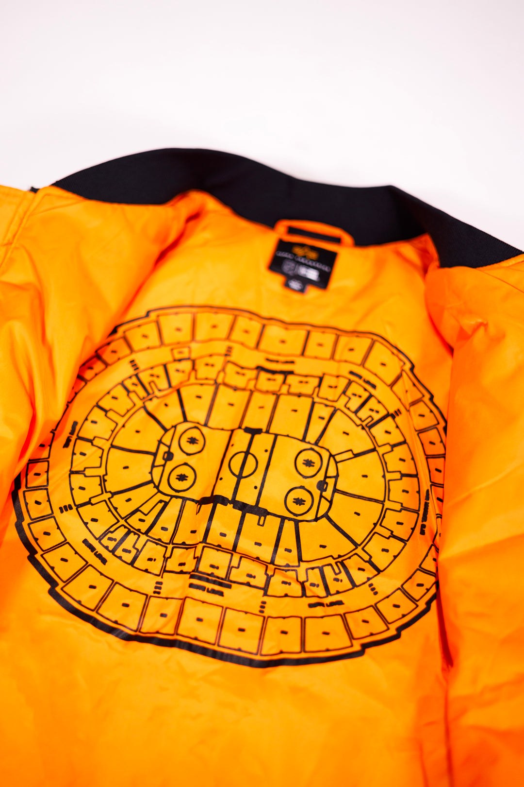 LA KINGS X NE ALPHA BOMBER JACKET