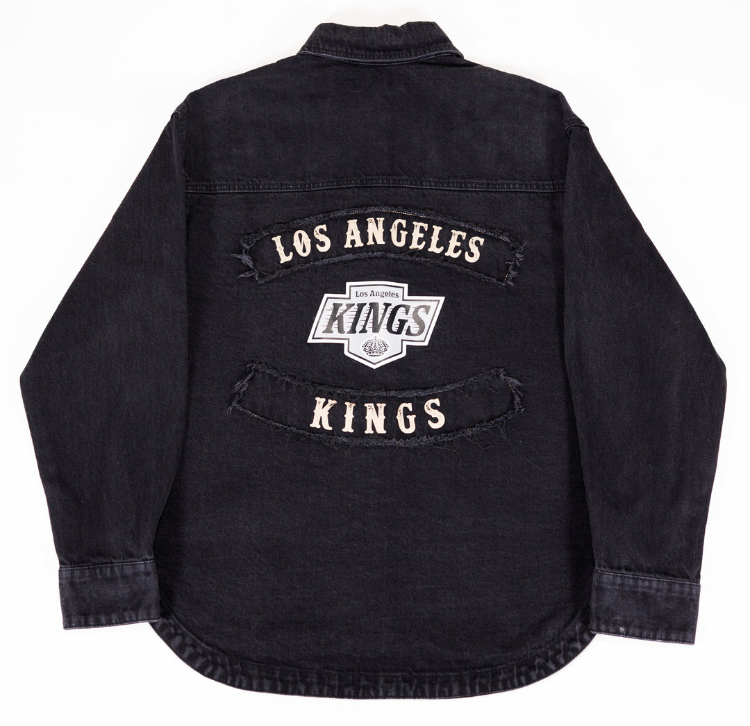 KINGS X WEAR WASHED OVERSIZED BUTTON DOWN