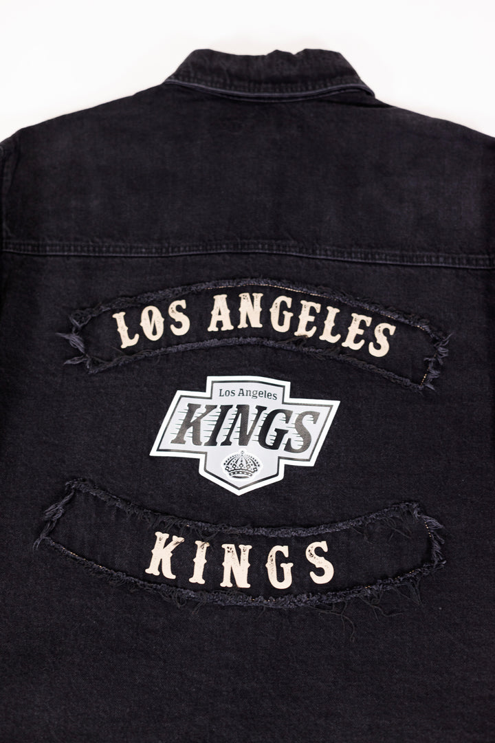 KINGS X WEAR WASHED OVERSIZED BUTTON DOWN