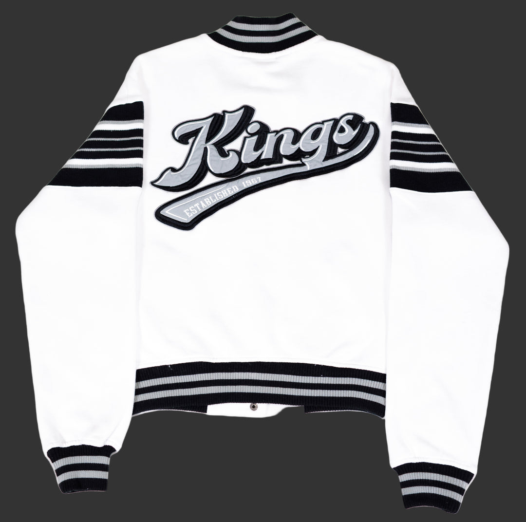 KINGS X WEAR SNAP FRONT FLEECE SWEATSHIRT