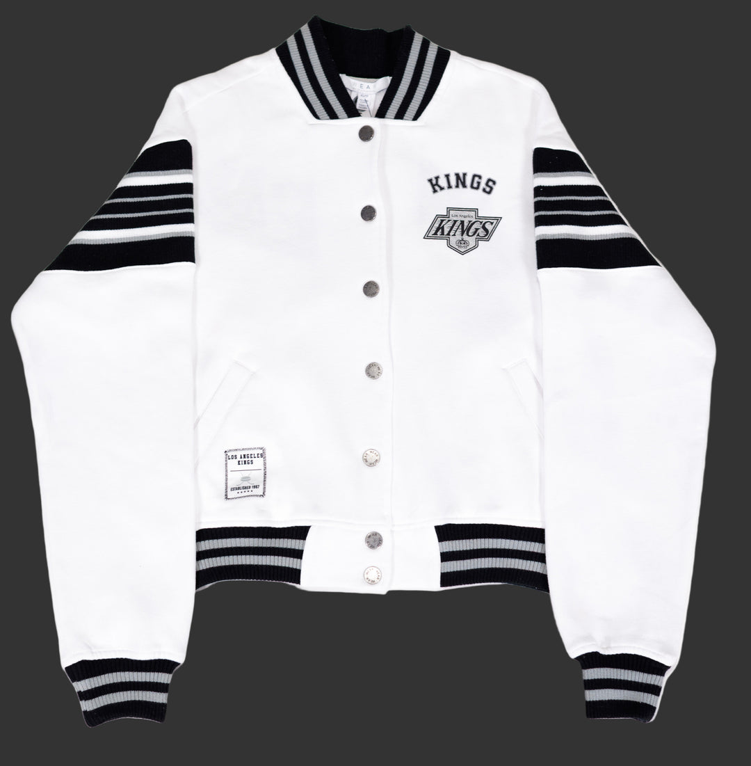 KINGS X WEAR SNAP FRONT FLEECE SWEATSHIRT