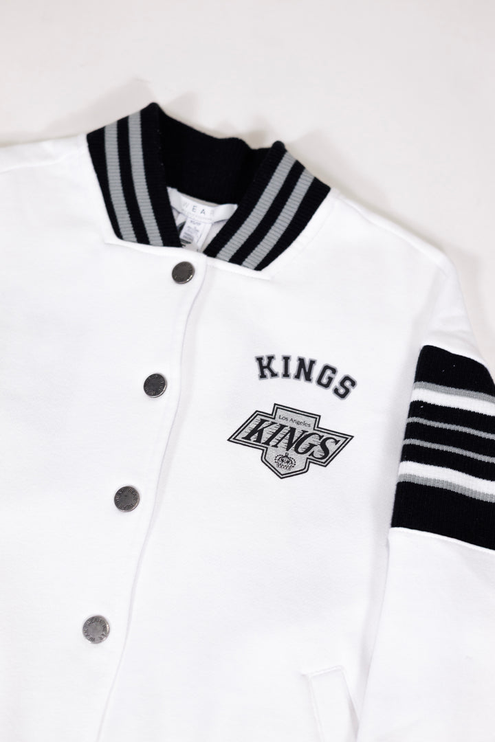 KINGS X WEAR SNAP FRONT FLEECE SWEATSHIRT