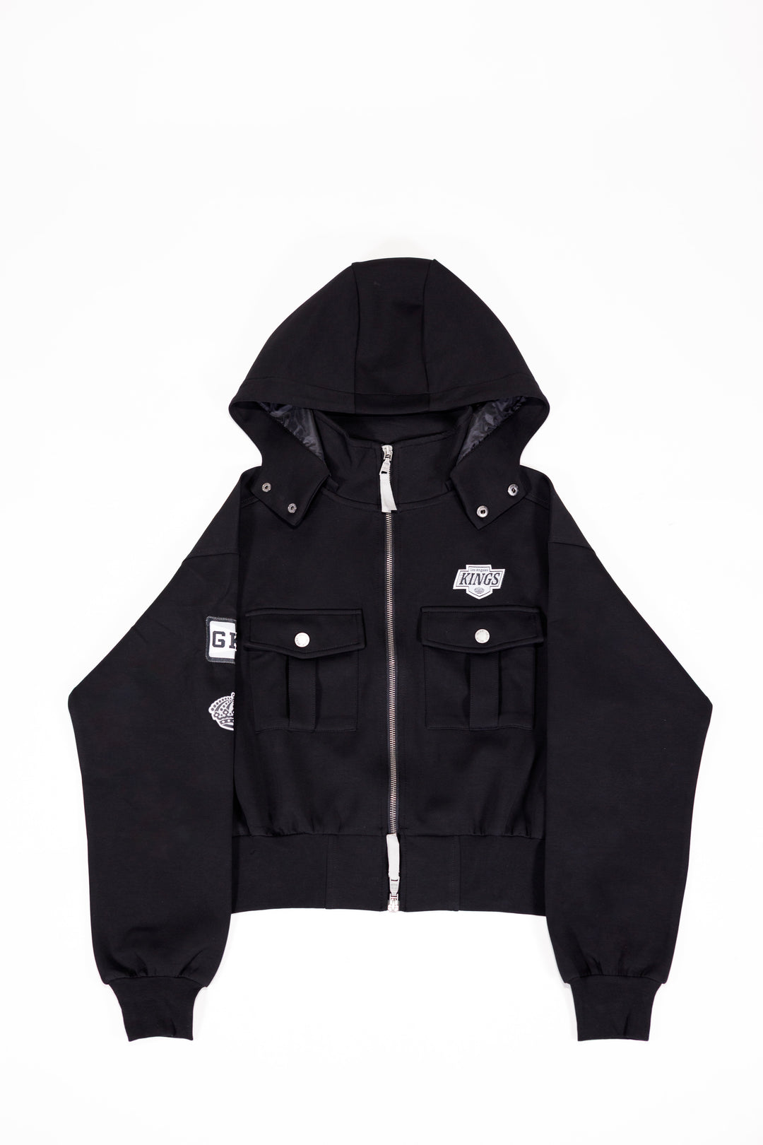 KINGS X WEAR PATCH POCKET BOMBER JACKET