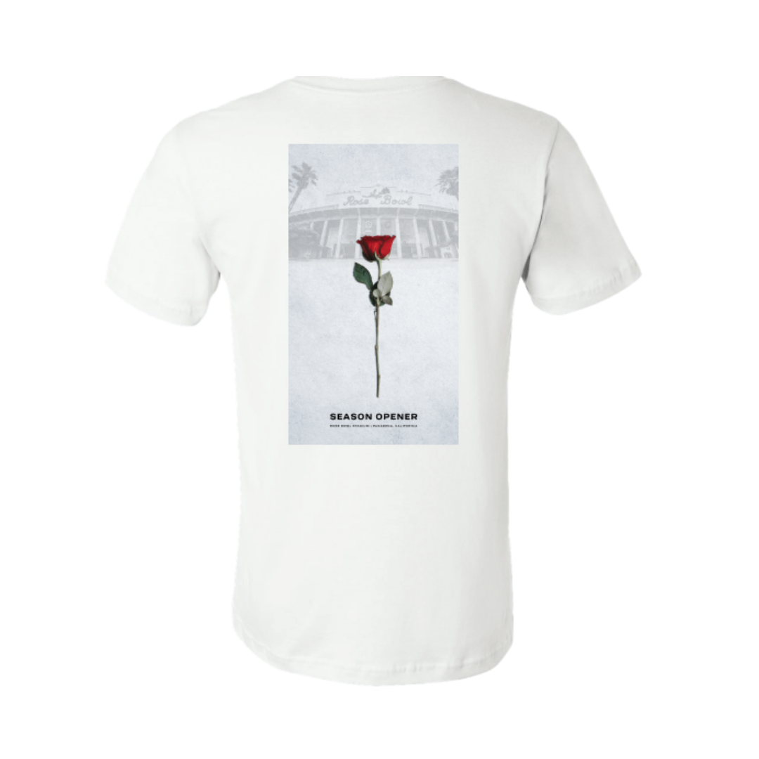 LA Galaxy 2023 Newspaper White T-Shirt