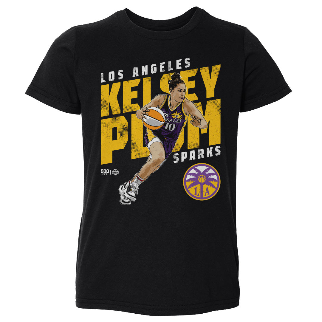 Kelsey Plum Los Angeles Sparks Slant WHT
