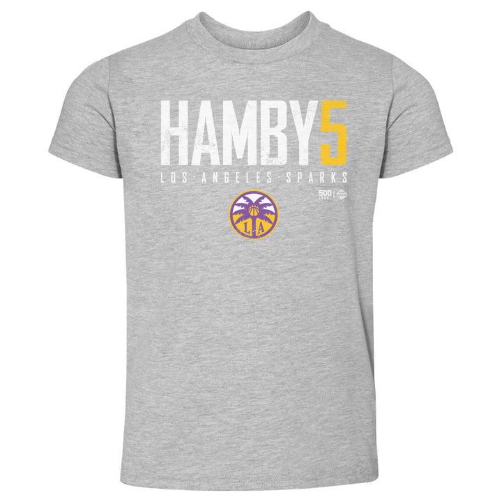 Dearica Hamby Los Angeles Sparks Elite WHT