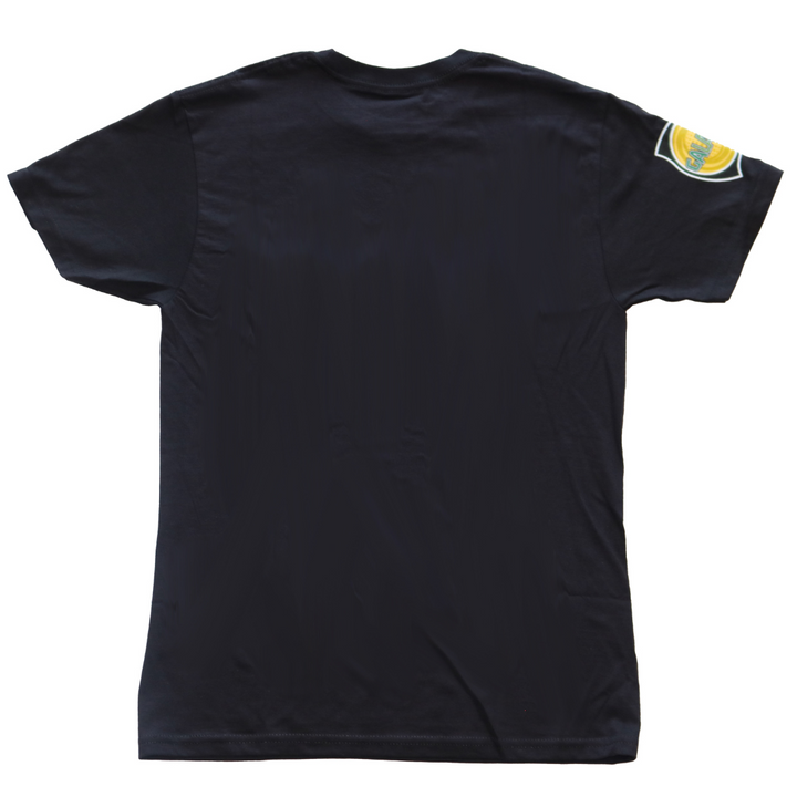 LA Galaxy 2023 Mitchell & Ness Rose Script Black T-Shirt