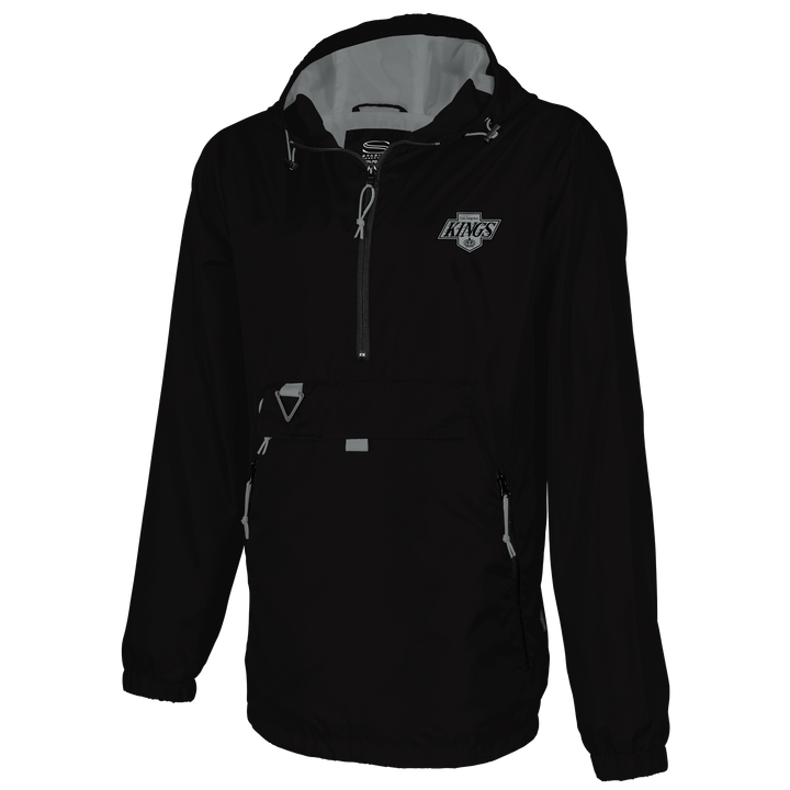 LA Kings Stadium Essentials NHL Compete Quarter Zip Black Jacket