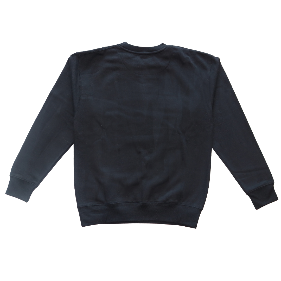 LA Galaxy 2023 Mitchell & Ness Retro Rose Black Crewneck