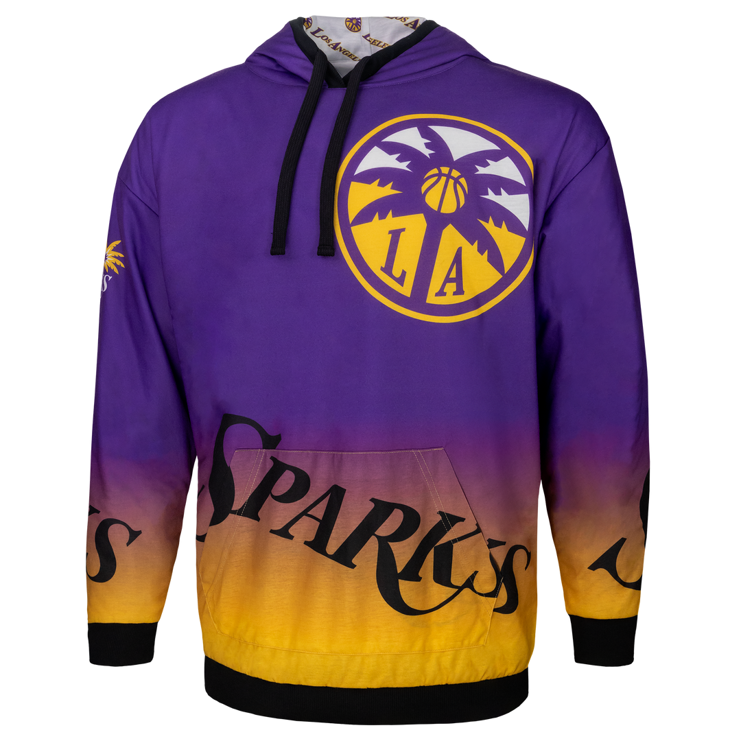 SPARKS WNBA FULL CAPACITY REVERSIBLE HOOD