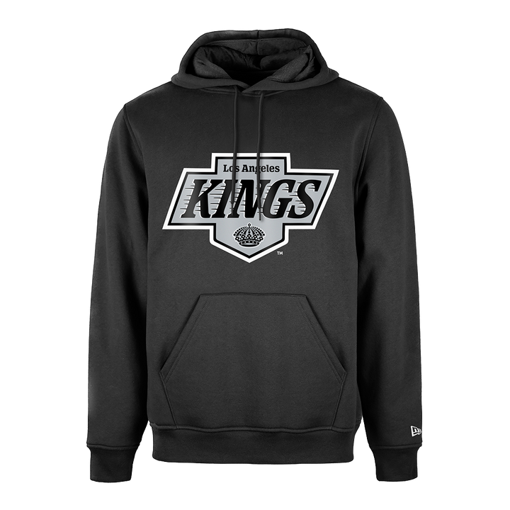 LA Kings New Era Black Primary Logo Hoodie