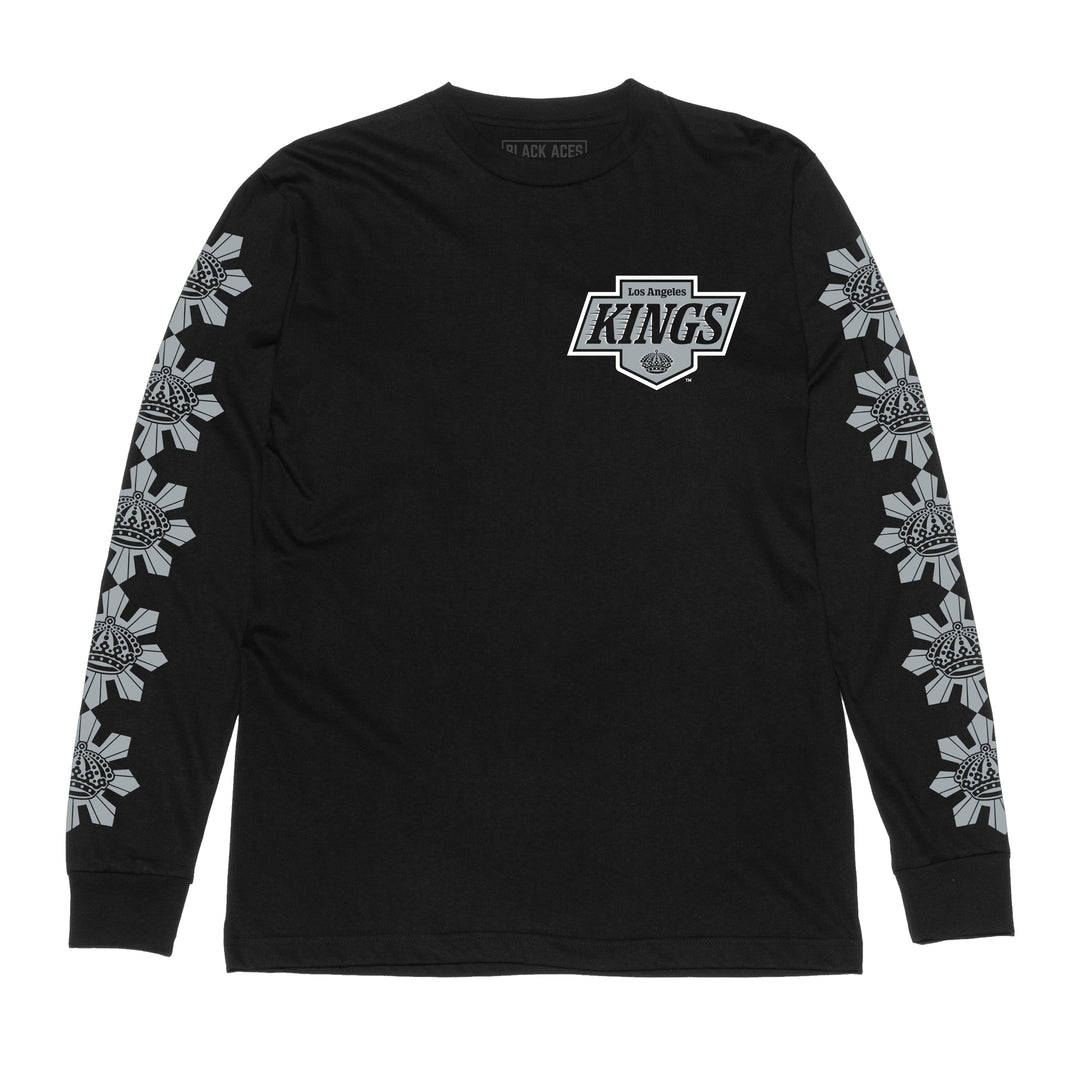 LA Kings x Filipino 2025 Long Sleeve Tee