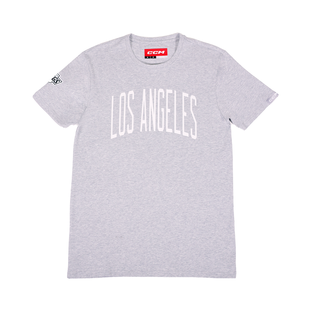 LA Kings Los Angeles Grey Short Sleeve Tee