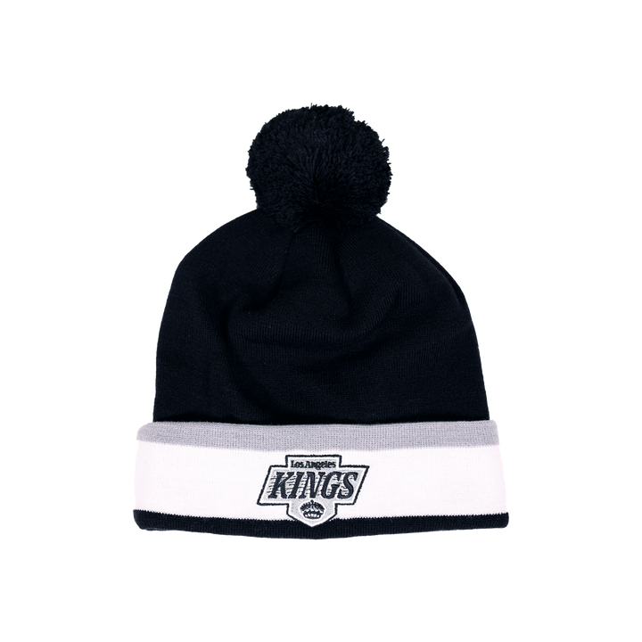 LA Kings CCM Chevy Logo Knit Pom Beanie
