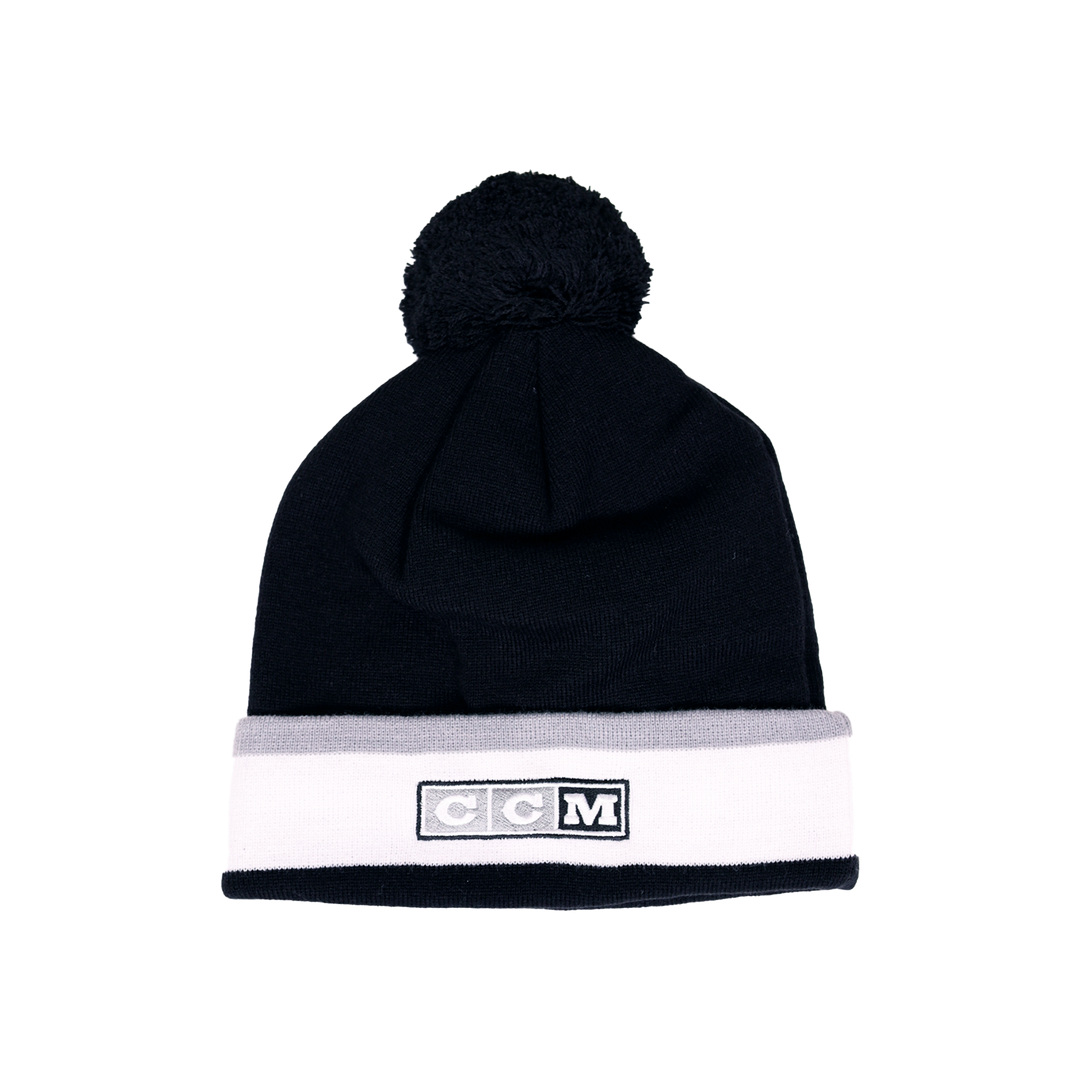 LA Kings CCM Chevy Logo Knit Pom Beanie