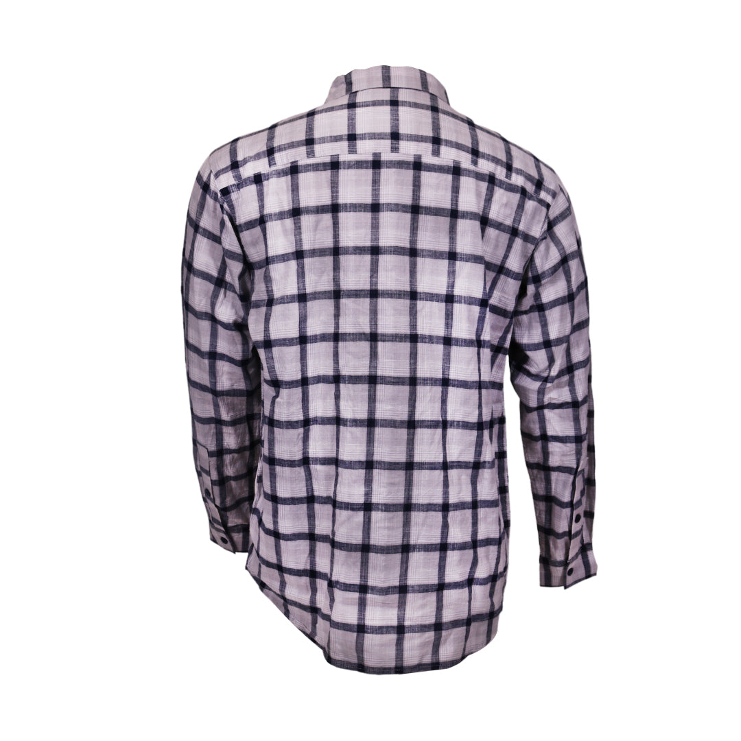 LA Galaxy 2020 Columbia Exposure Gray Flannel Button-Up Long Sleeve Shirt