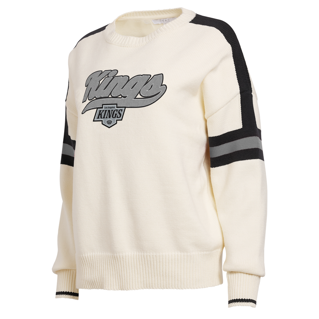 LA Kings wEAr by Erin Andrews Stripe Sweater