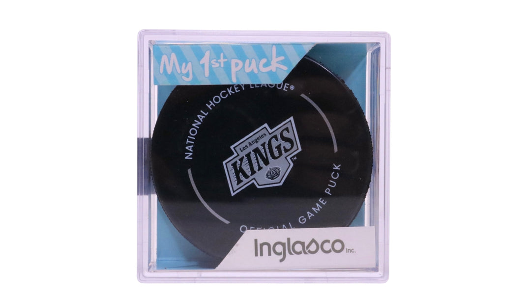 LA Kings Primary Logo New Fan Blue in Cube Puck