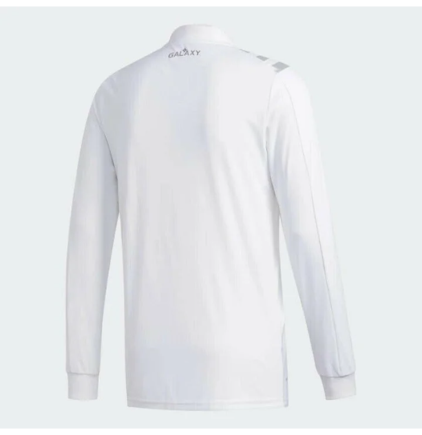 LA Galaxy 20-21 adidas Replica White Home Long Sleeve Blank Jersey