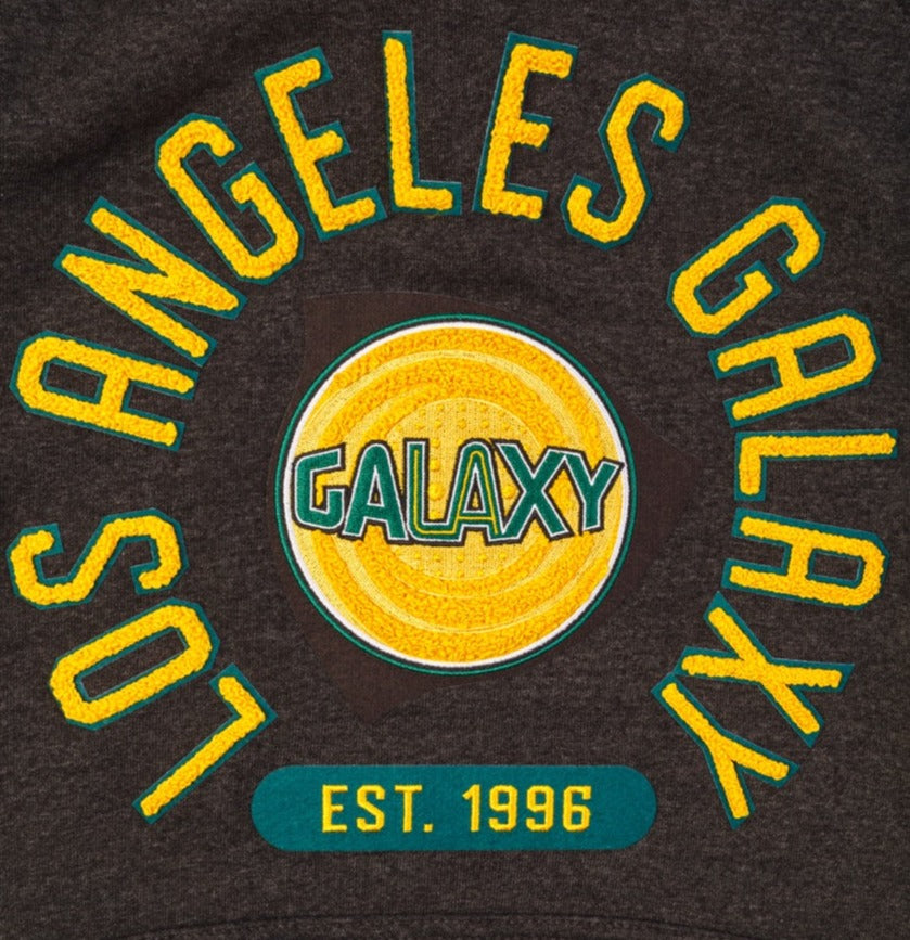 LA Galaxy 2024 Sportiqe Olsen Retro Black Hoodie