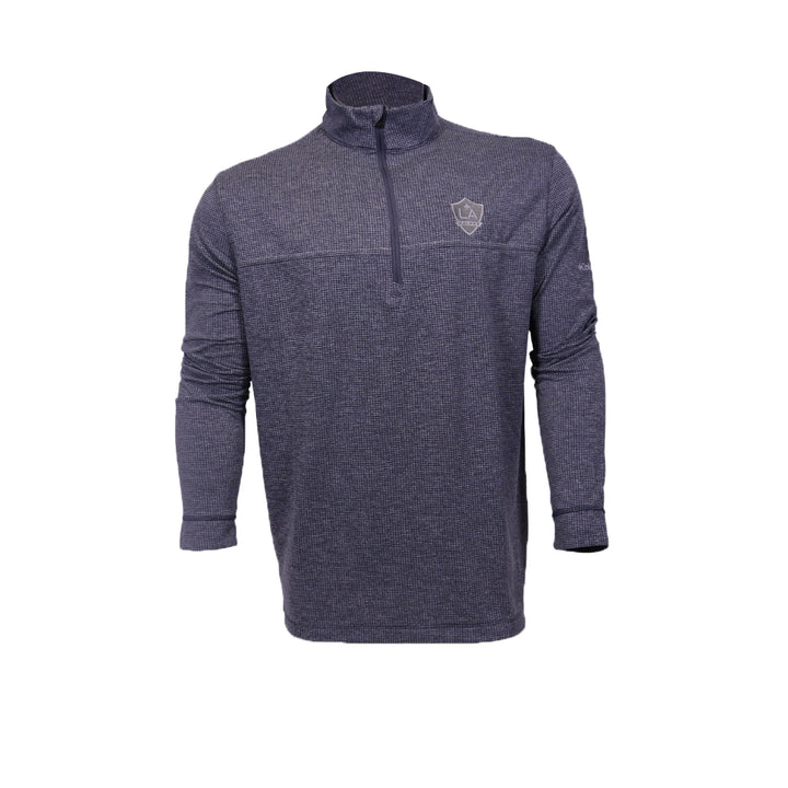 LA Galaxy 2020 Columbia Soar Gray Half-Zip Jacket