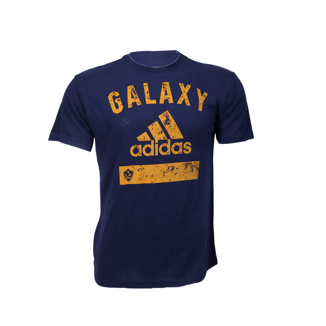 LA Galaxy 2020 adidas Triblend Navy T-Shirt