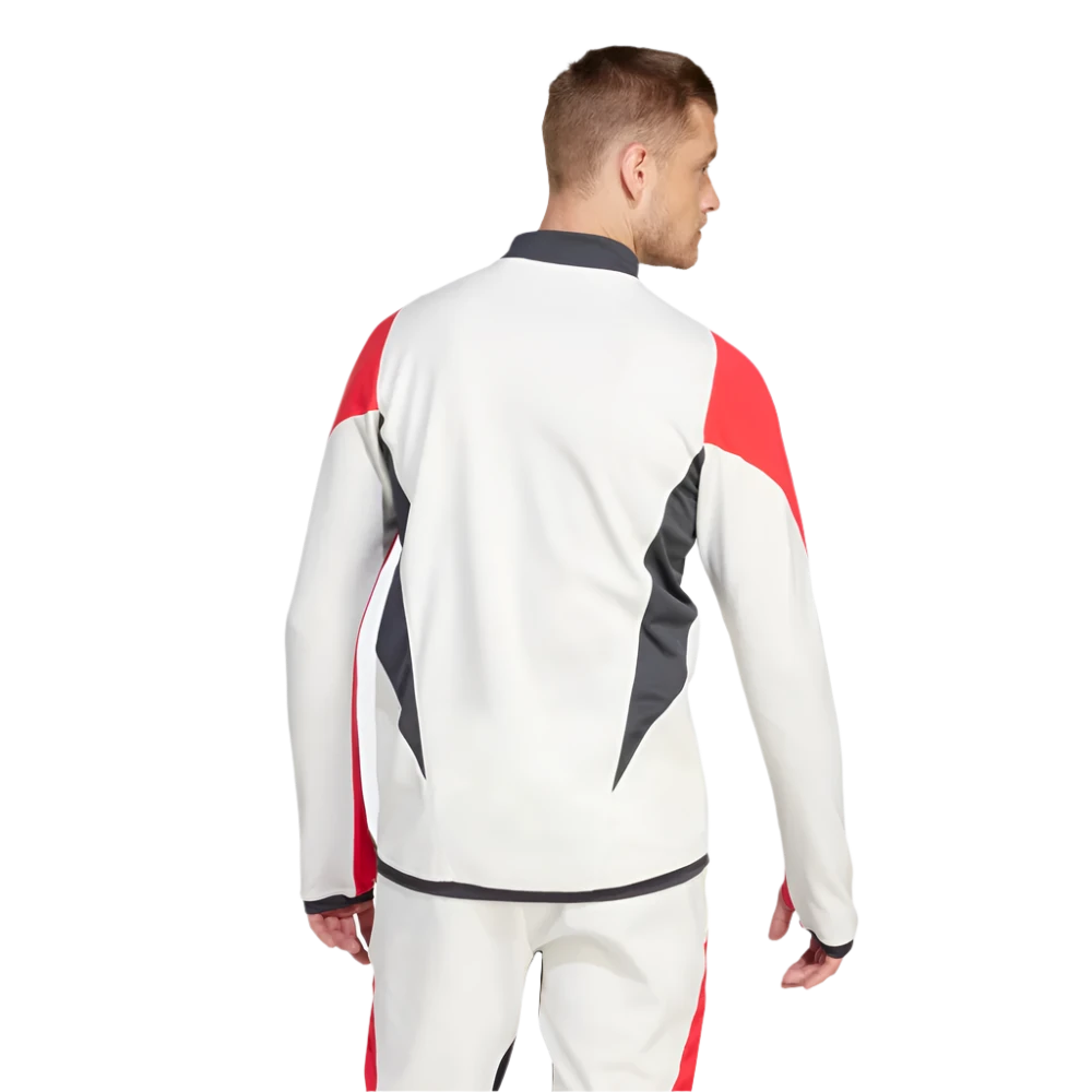 LA Galaxy 2023 MLS All Star Training Cream Quarter Zip Jacket