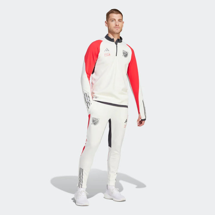 LA Galaxy 2023 MLS All Star Training Cream Quarter Zip Jacket