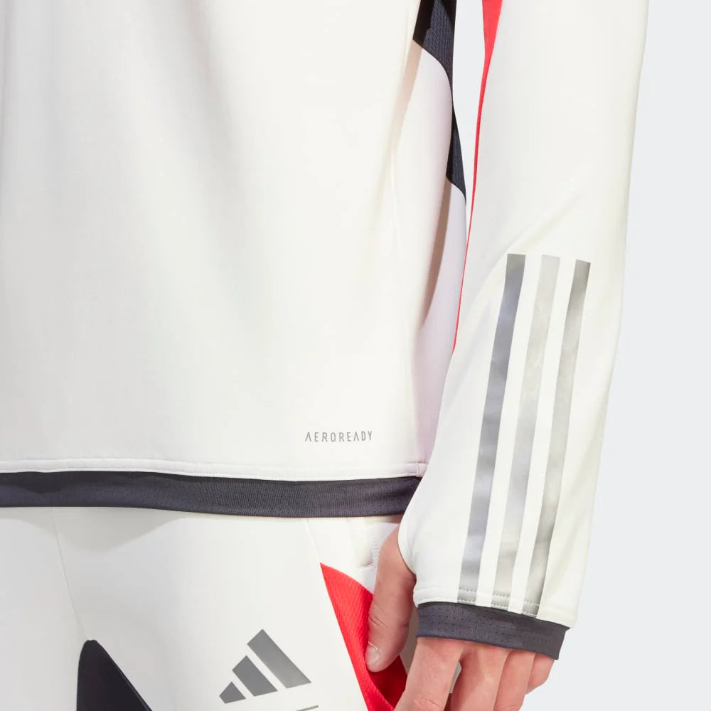 LA Galaxy 2023 MLS All Star Training Cream Quarter Zip Jacket