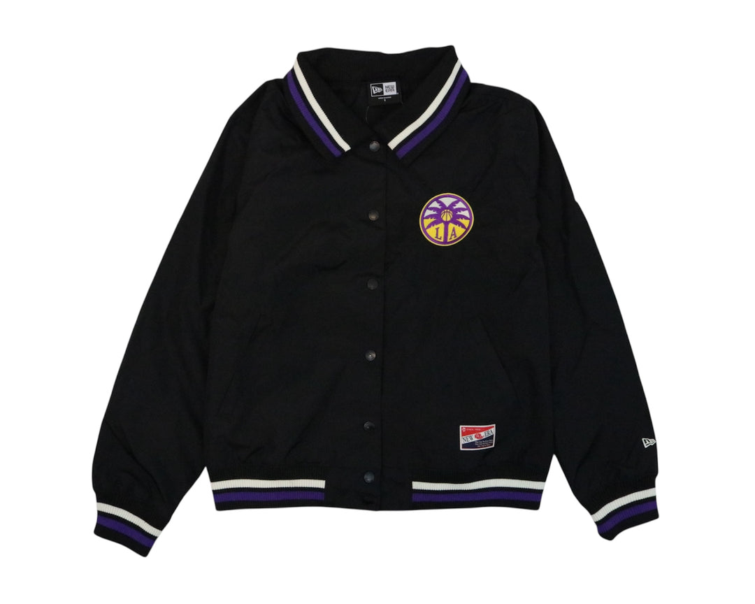 LA Sparks New Era Black Women's Throwback Jacket