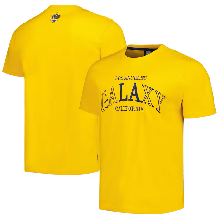 LA Galaxy 2023 MLS Round Logo Heavy T-Shirt