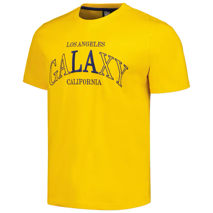 LA Galaxy 2023 MLS Round Logo Heavy T-Shirt