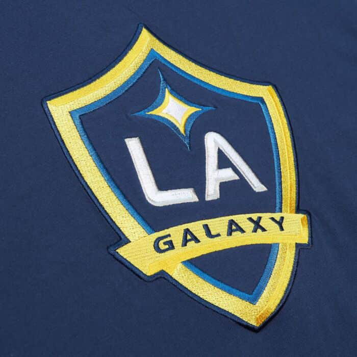 LA Galaxy Mitchell & Ness MLS Color Blocked Navy T-Shirt