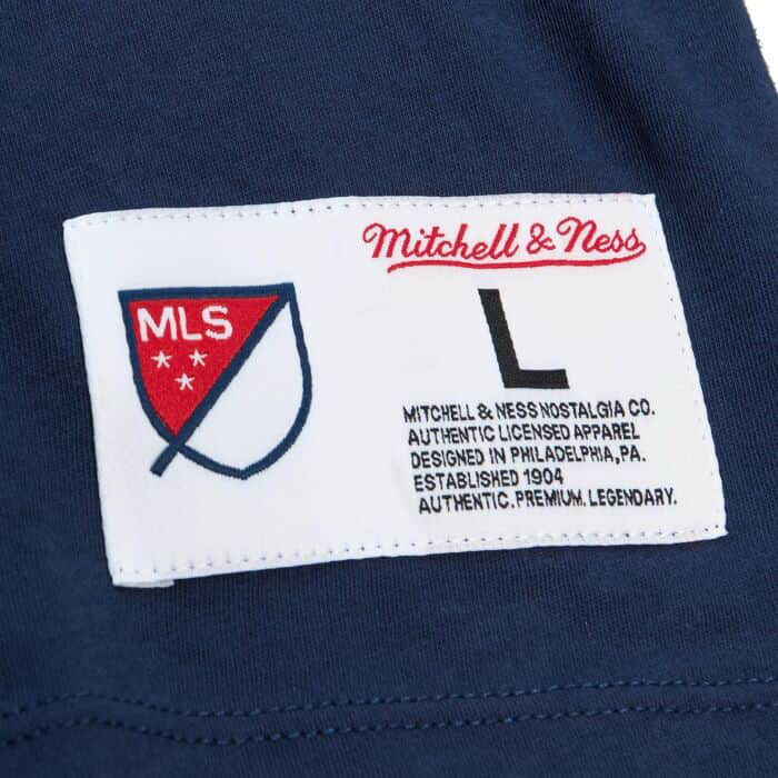 LA Galaxy Mitchell & Ness MLS Color Blocked Navy T-Shirt