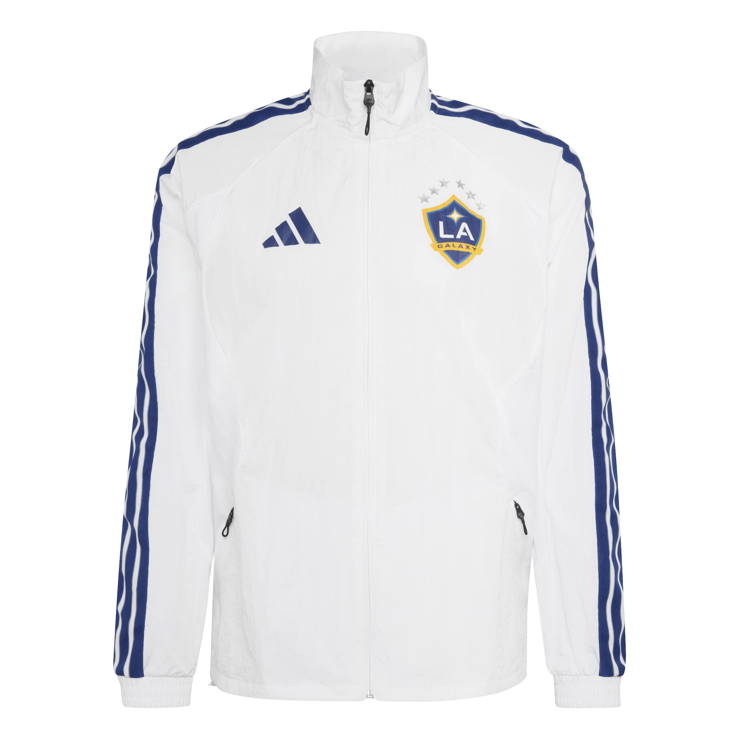 LA Galaxy 2026 adidas Anthem White Jacket – TEAM LA Store
