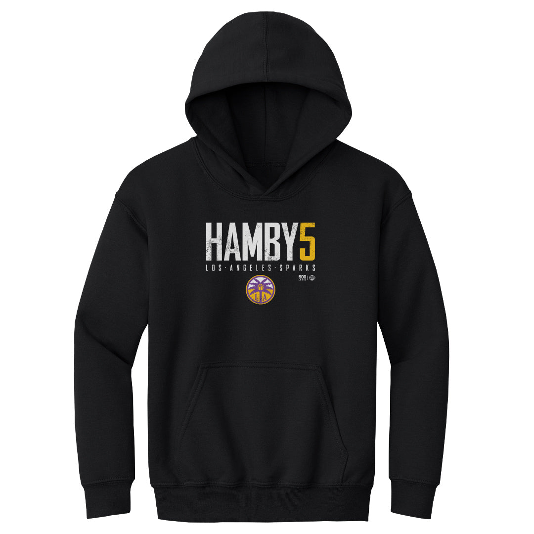 Dearica Hamby Los Angeles Sparks Elite WHT