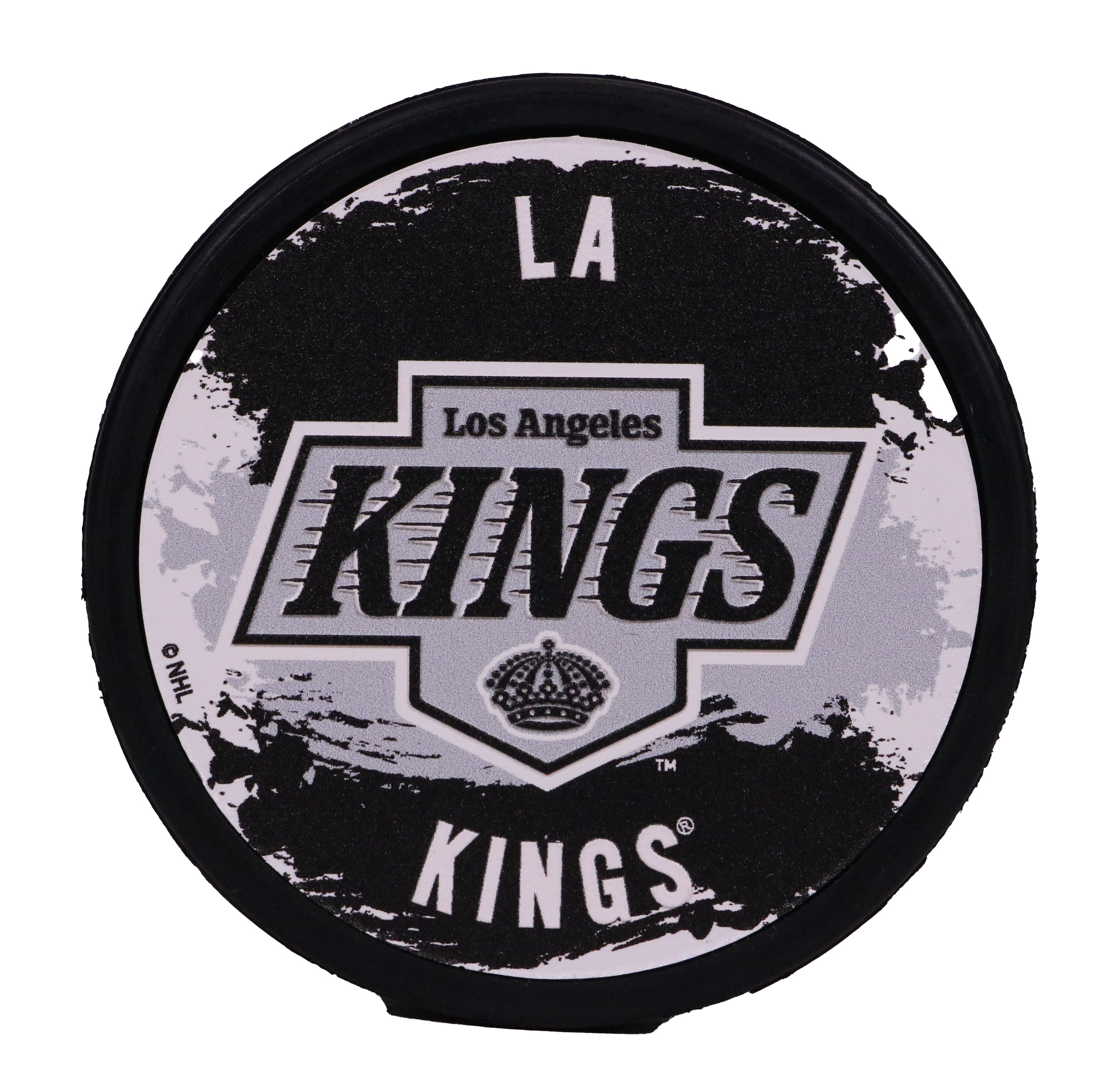 Kings Primary Logo Splash Puck – TEAM LA Store