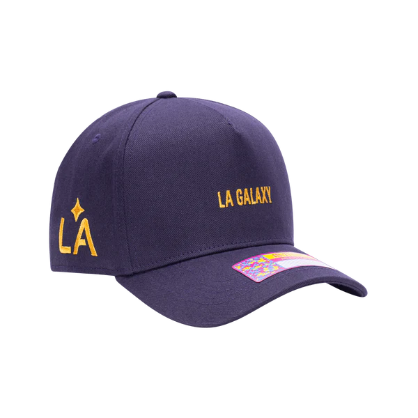 LA Galaxy Kit Hook Wordmark Snapback Hat
