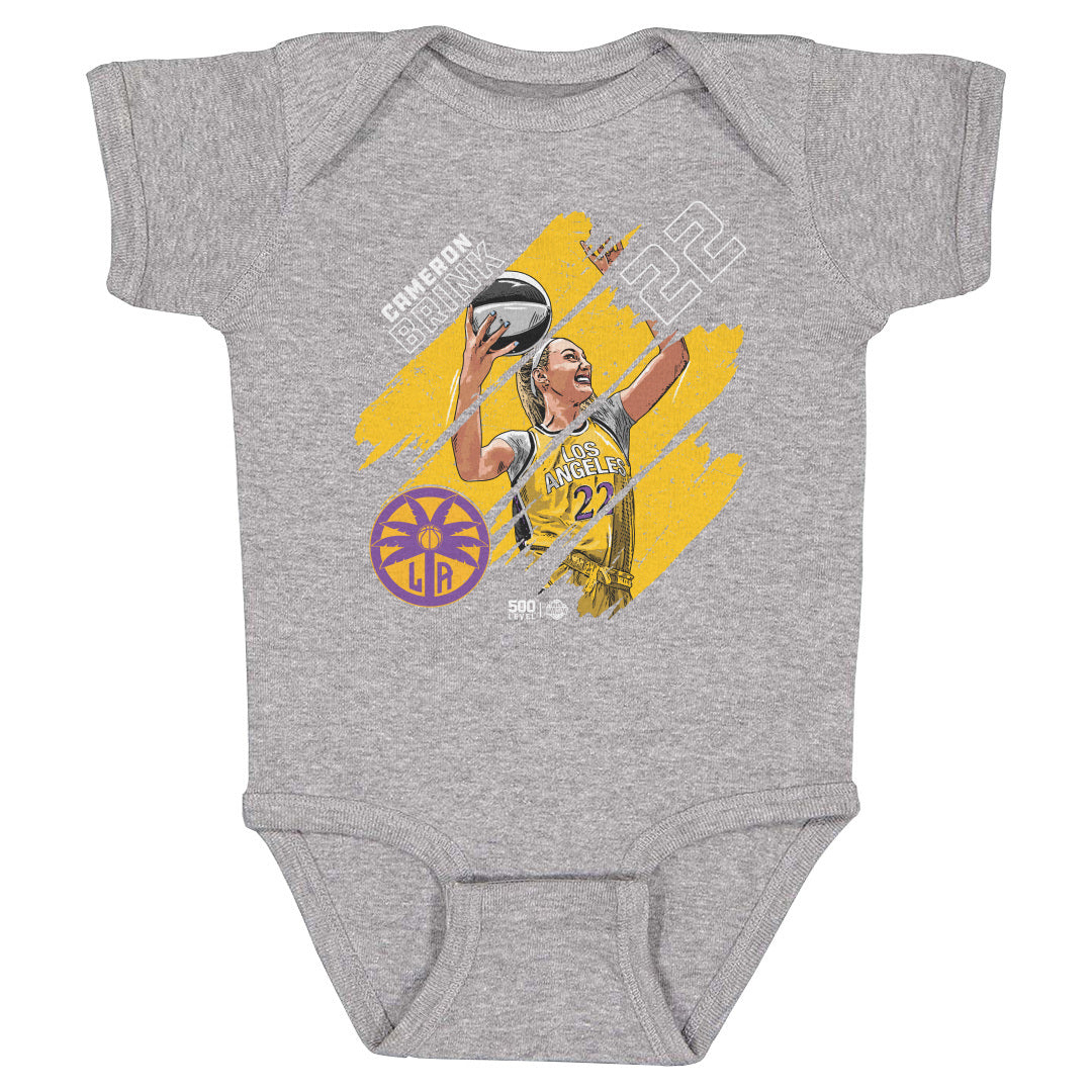 Cameron Brink Los Angeles Sparks Stripes WHT