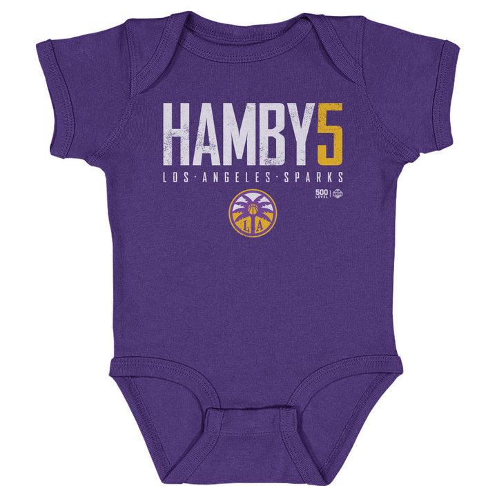 Dearica Hamby Los Angeles Sparks Elite WHT