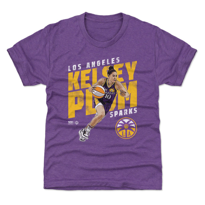 Kelsey Plum Los Angeles Sparks Slant WHT