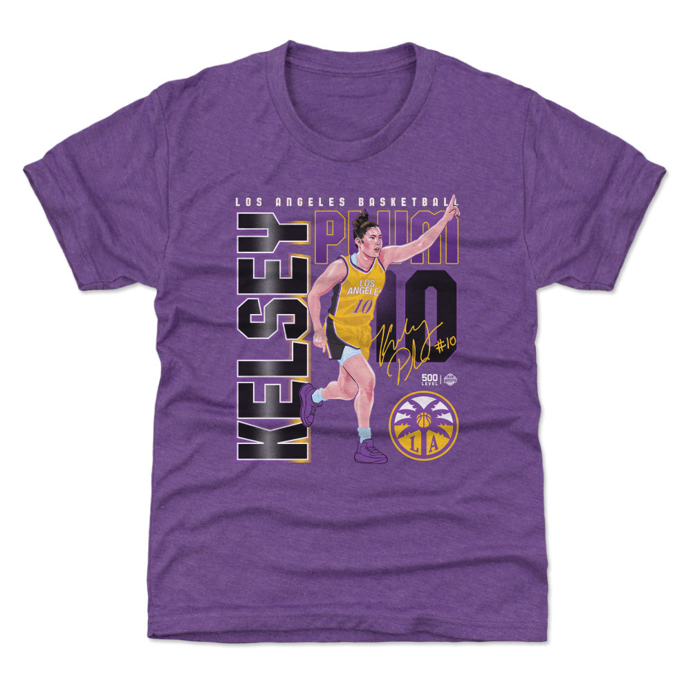 Kelsey Plum Los Angeles Sparks Player Number WHT