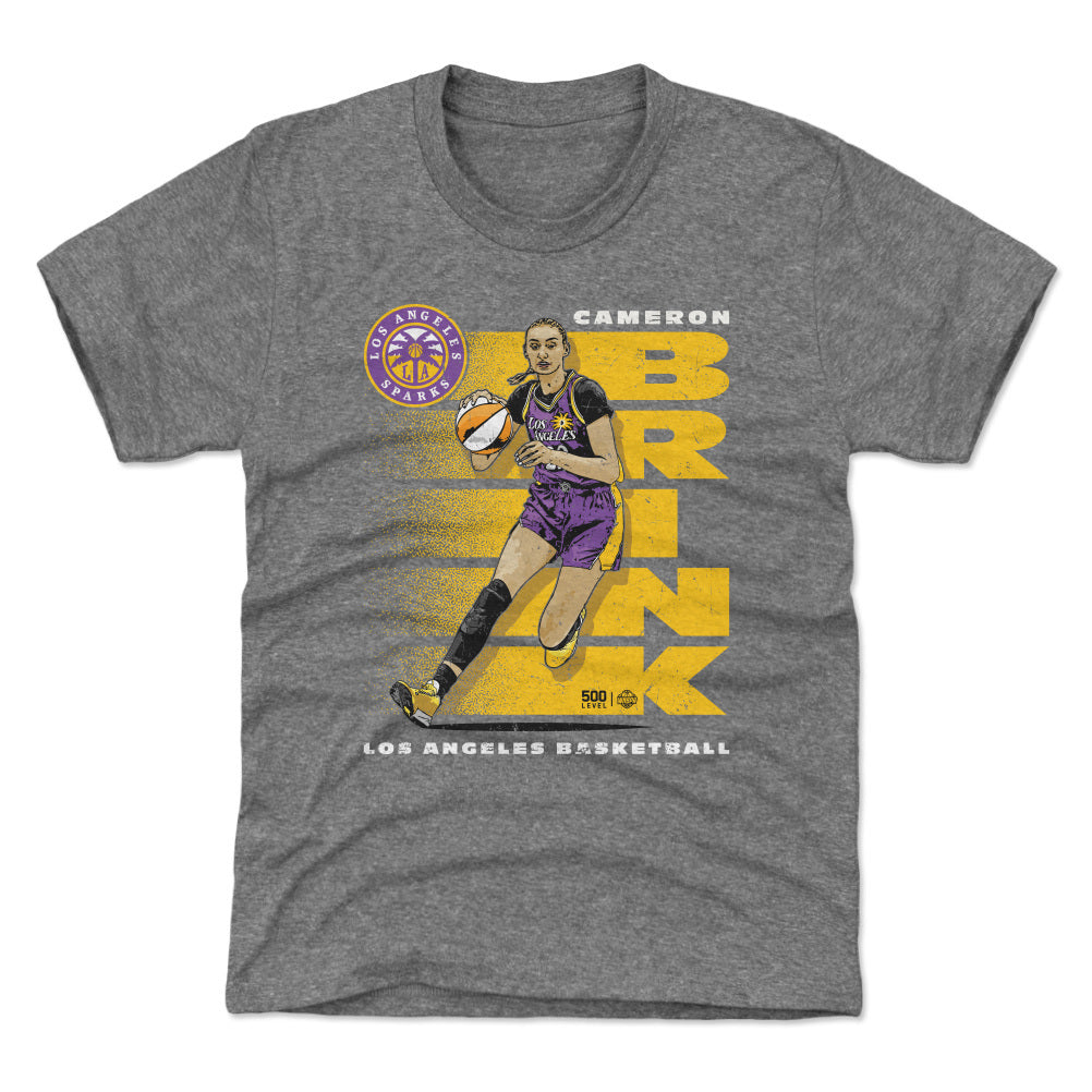 Cameron Brink Los Angeles Sparks Vertical WHT
