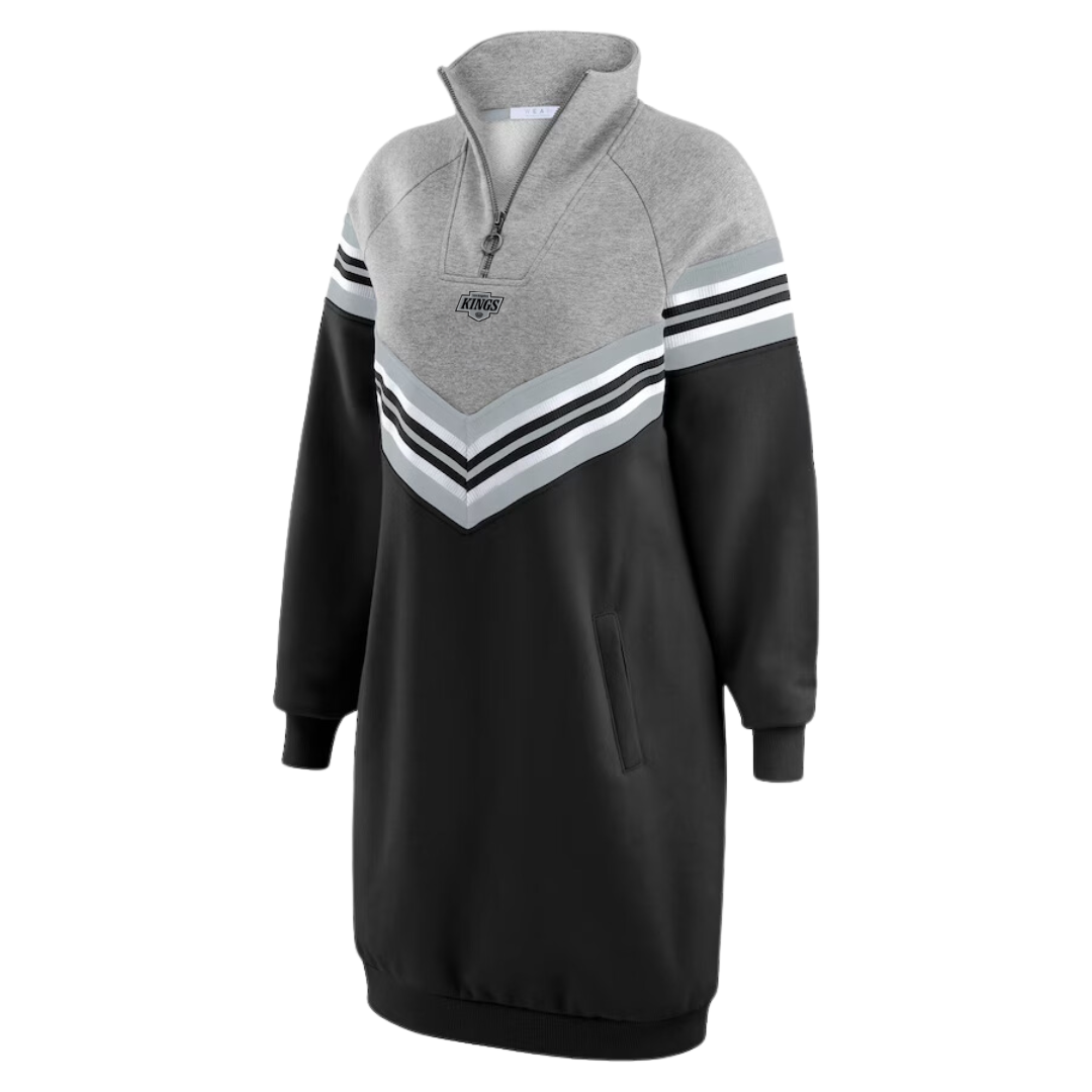 LA Kings wEAr by Erin Andrews Chevron Stripe Dress