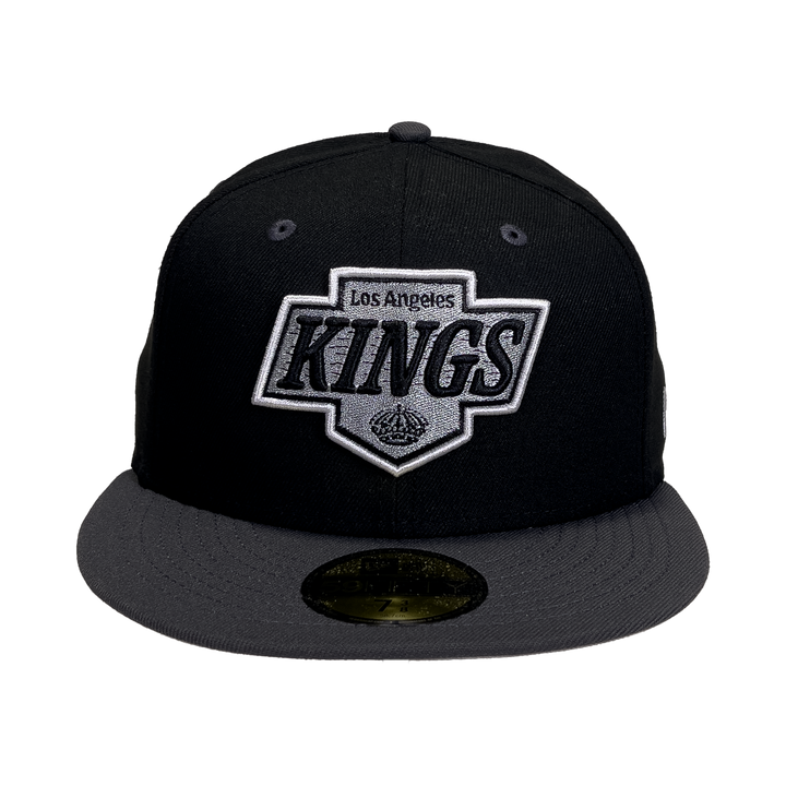 LA Kings 5950 Chevy Logo 24 Black Grey Fitted