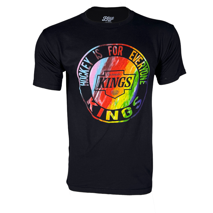 LA KINGS PRIDE NIGHT HOCKEY IS FOR EVERYONE 2025 SHORT SLEEVE TEE
