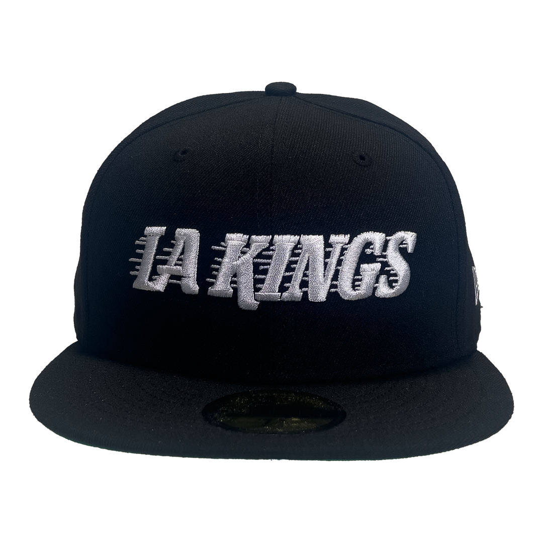 LA Kings 5950 Chevy 24 Wordmark Black Fitted Hat